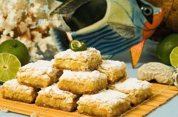 Key Lime Coconut Bars
